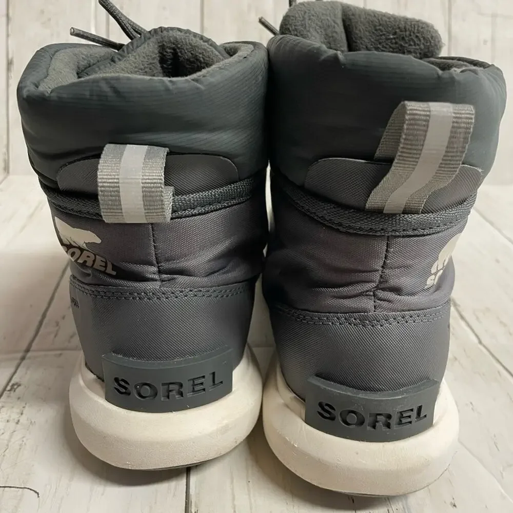 Sorel EXPLORER II CARNIVAL SPORT QUARRY SEA SALT WINTER BOOTS Women Size 8